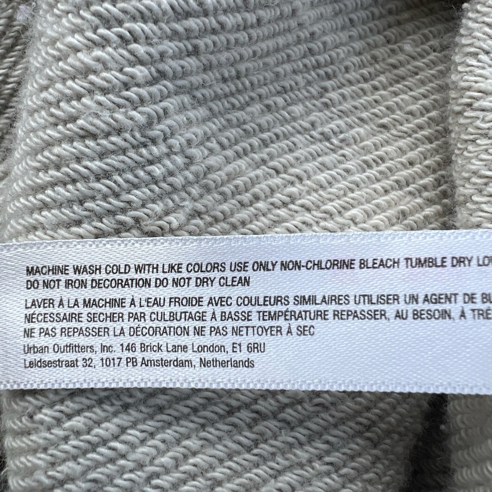 Free People Movement Gray Full Zip Hoodie Jacket Size small - Picture 5 of 8